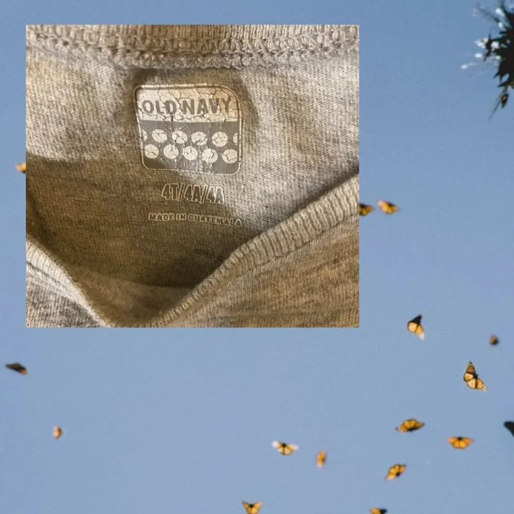 Old Navy Butterfly Top